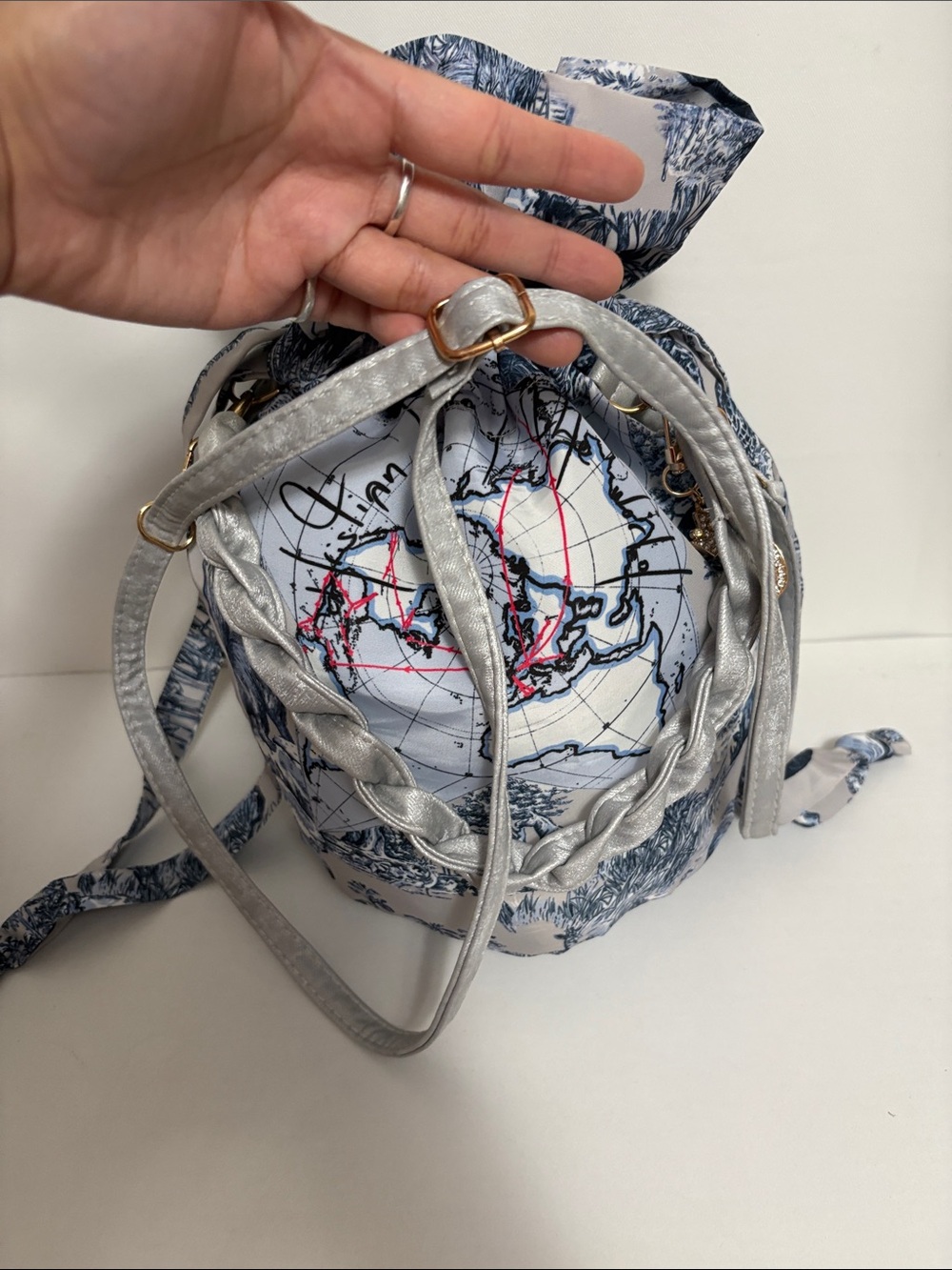 Dior Navy Blue Crossbody Bag - Picture 3 of 10